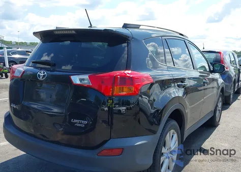 2013 Toyota Rav4 Limited из США, поврежденный, VIN 2T3DFREV2DW086552